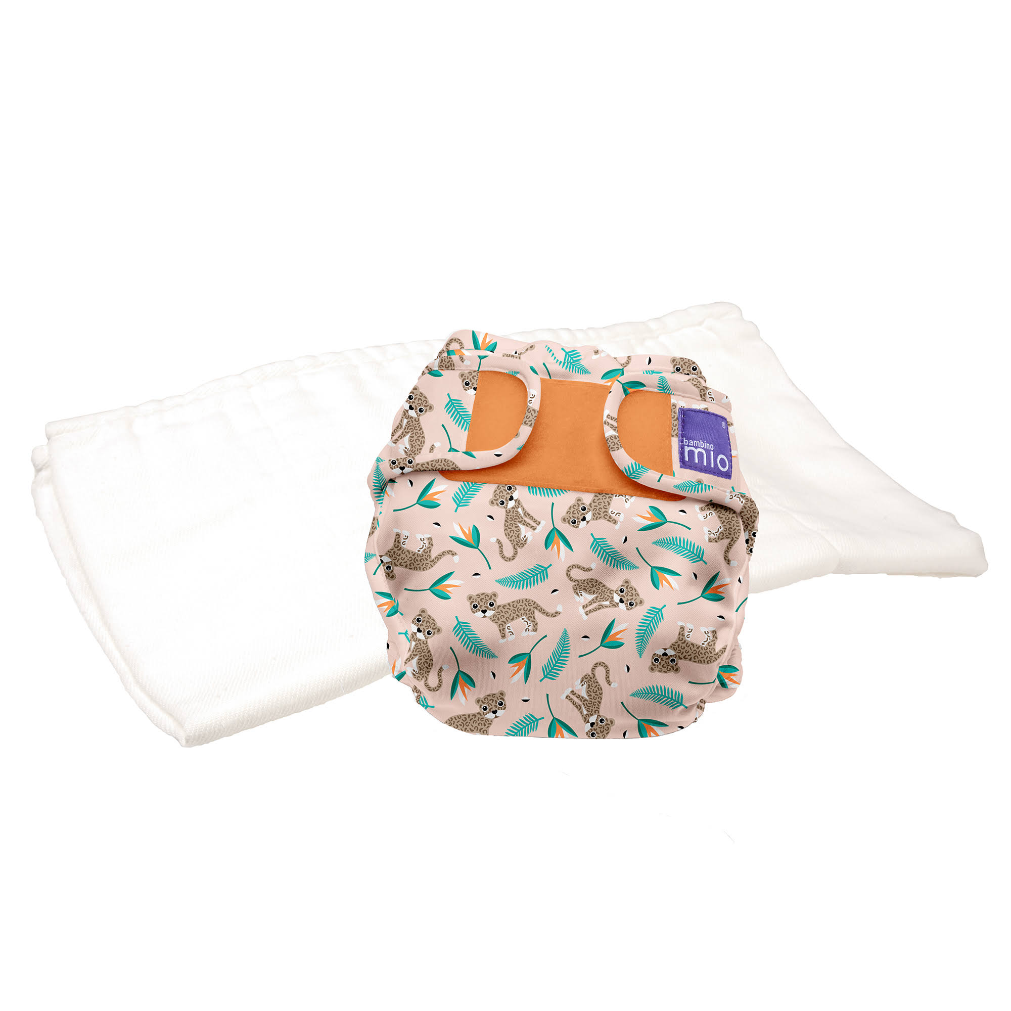 Bambino Mio Miosoft Two-Piece Diaper Trial Pack Wild Cat Size 2 21lbs