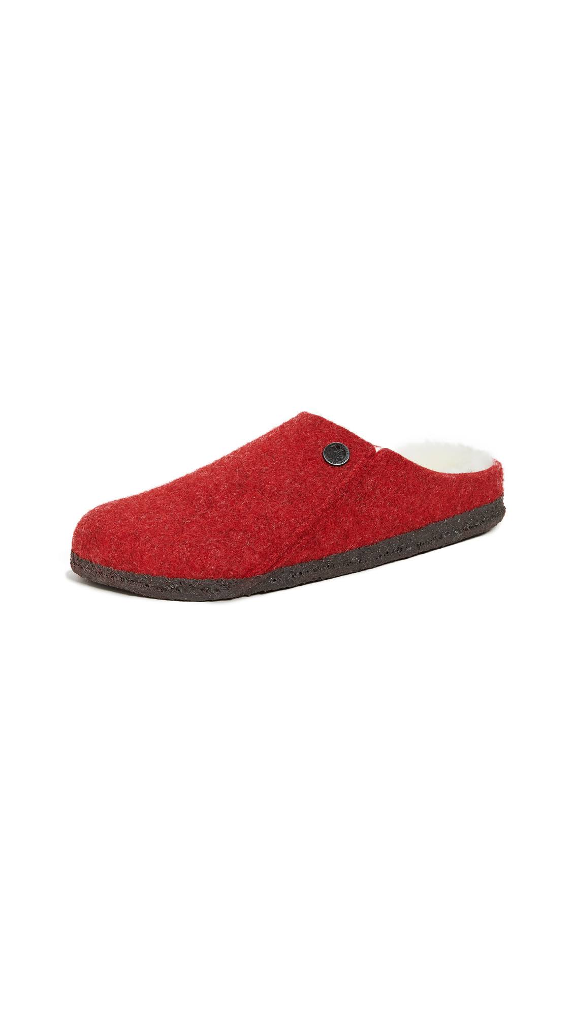 Birkenstock Women's Zermatt Slippers, Red