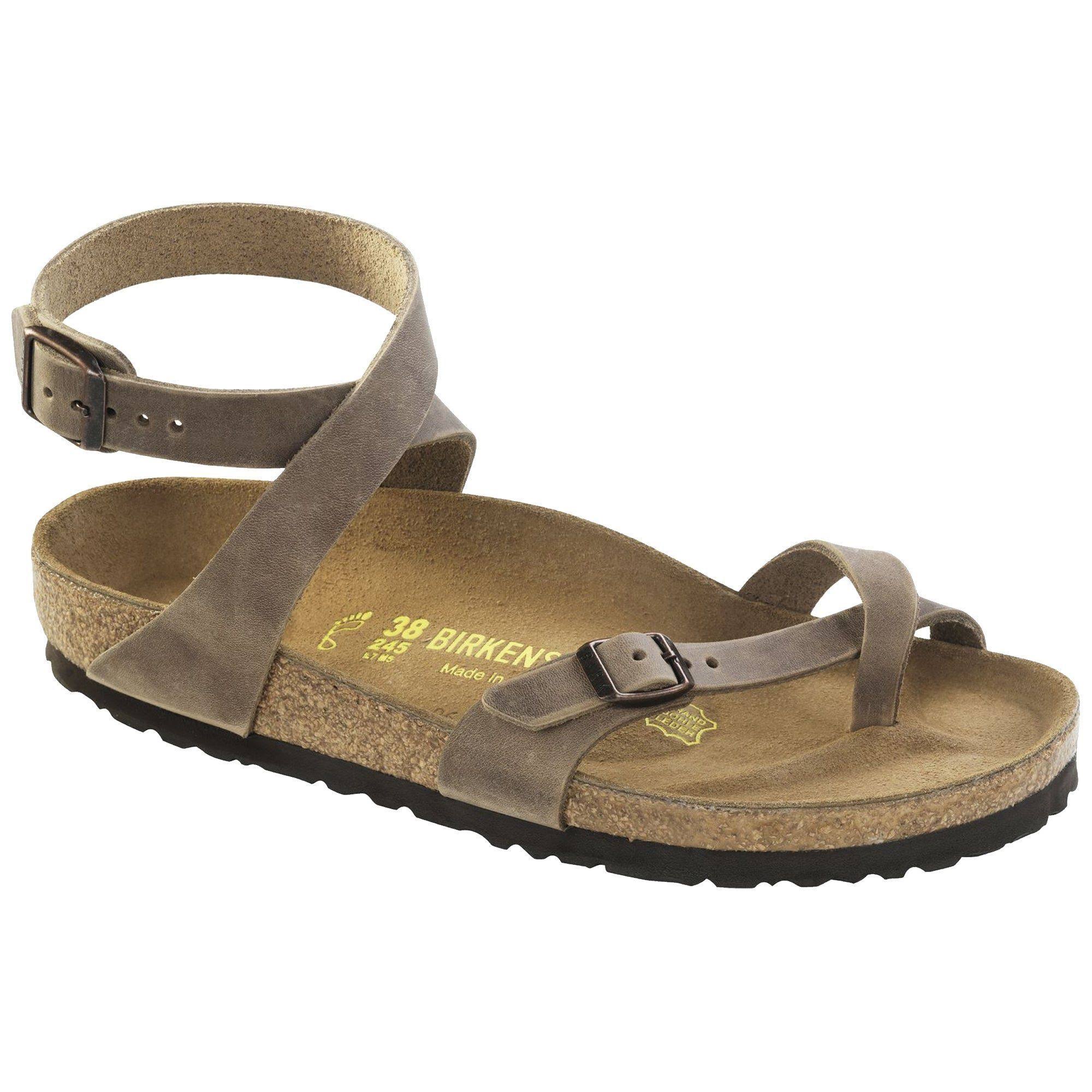 Birkenstock Women's Yara Oiled Leather Tobacco / 41 - Regular