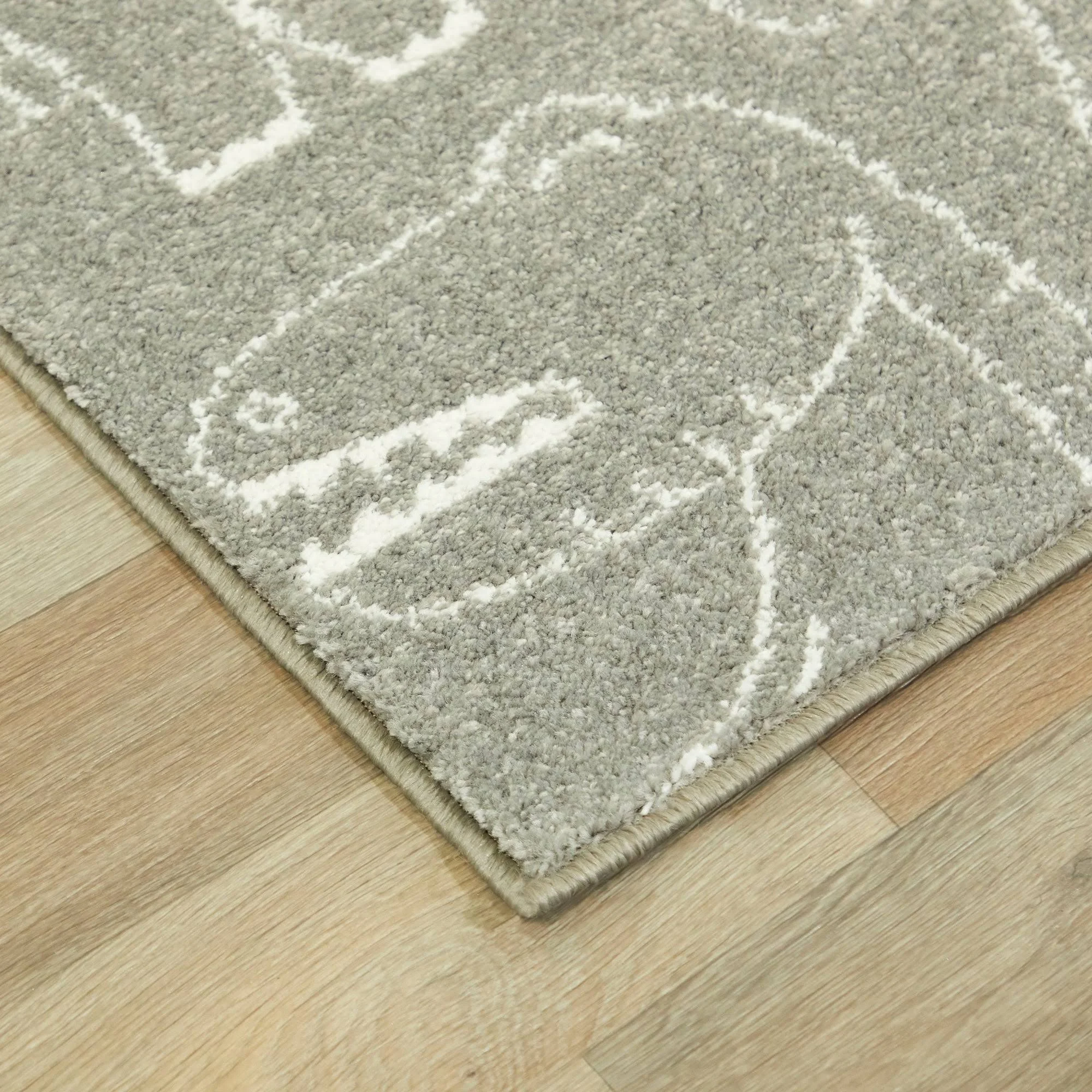 Balta Parker Dinosaur Grey 4 ft. x 6 ft. Area Rug