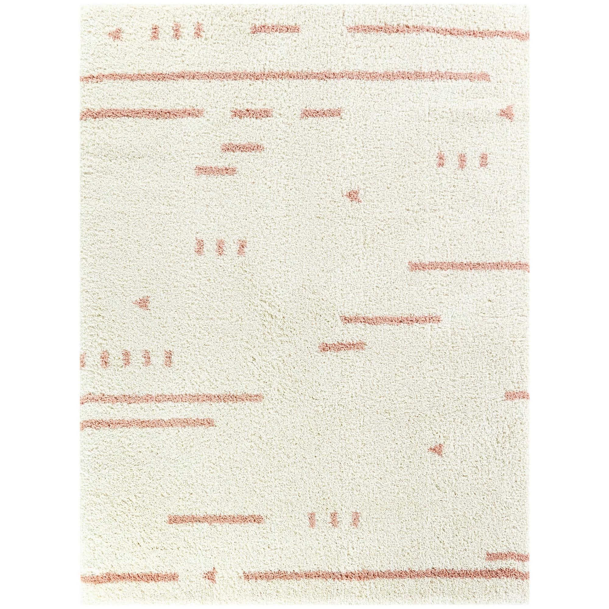 BALTA Dalmas Navy Blue 5 ft. x 7 ft. Modern Shag Area Rug