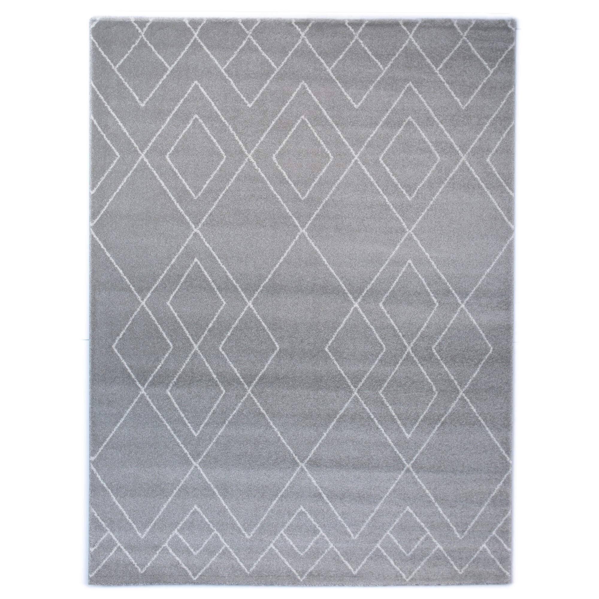 BALTA Clara Grey 5 ft. x 7 ft. Area Rug