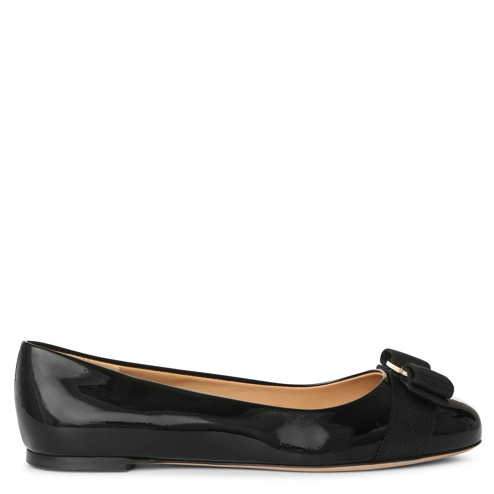 Salvatore Ferragamo Varina Patent Ballet Flat