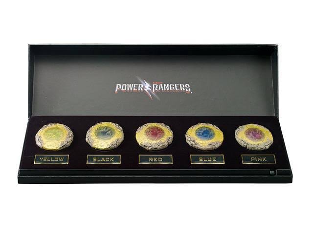 Power Rangers Movie Legacy Power Coins Set