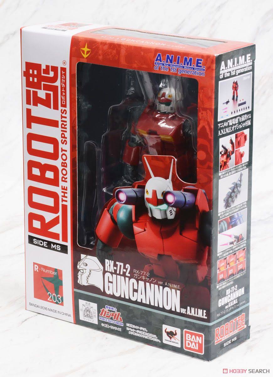 Gundam: RX-77-2 Guncannon A.N.I.M.E. Ver. Robot Spirits Action Figure