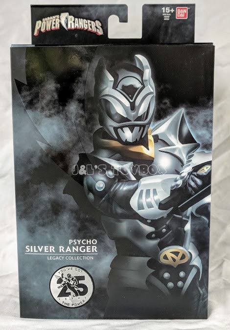 Power Rangers in Space Psycho Silver Ranger Legacy Collection 6-Inch