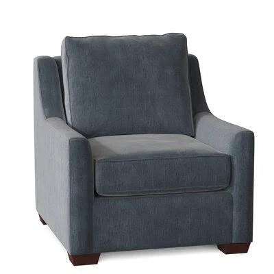 L?A 33x22 Wide Armchair Birch Lane Body Fabric: Empire Shadow