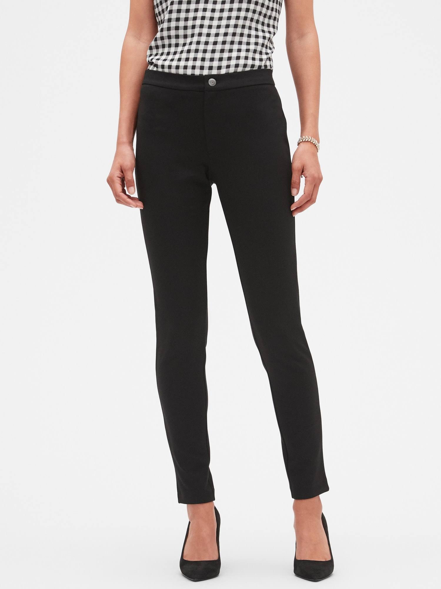 Women's Premium Ponte Legging Black