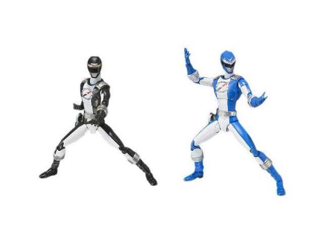 Power Rangers Operation Overdrive: Blue & Black Ranger Set S.H.Figuarts