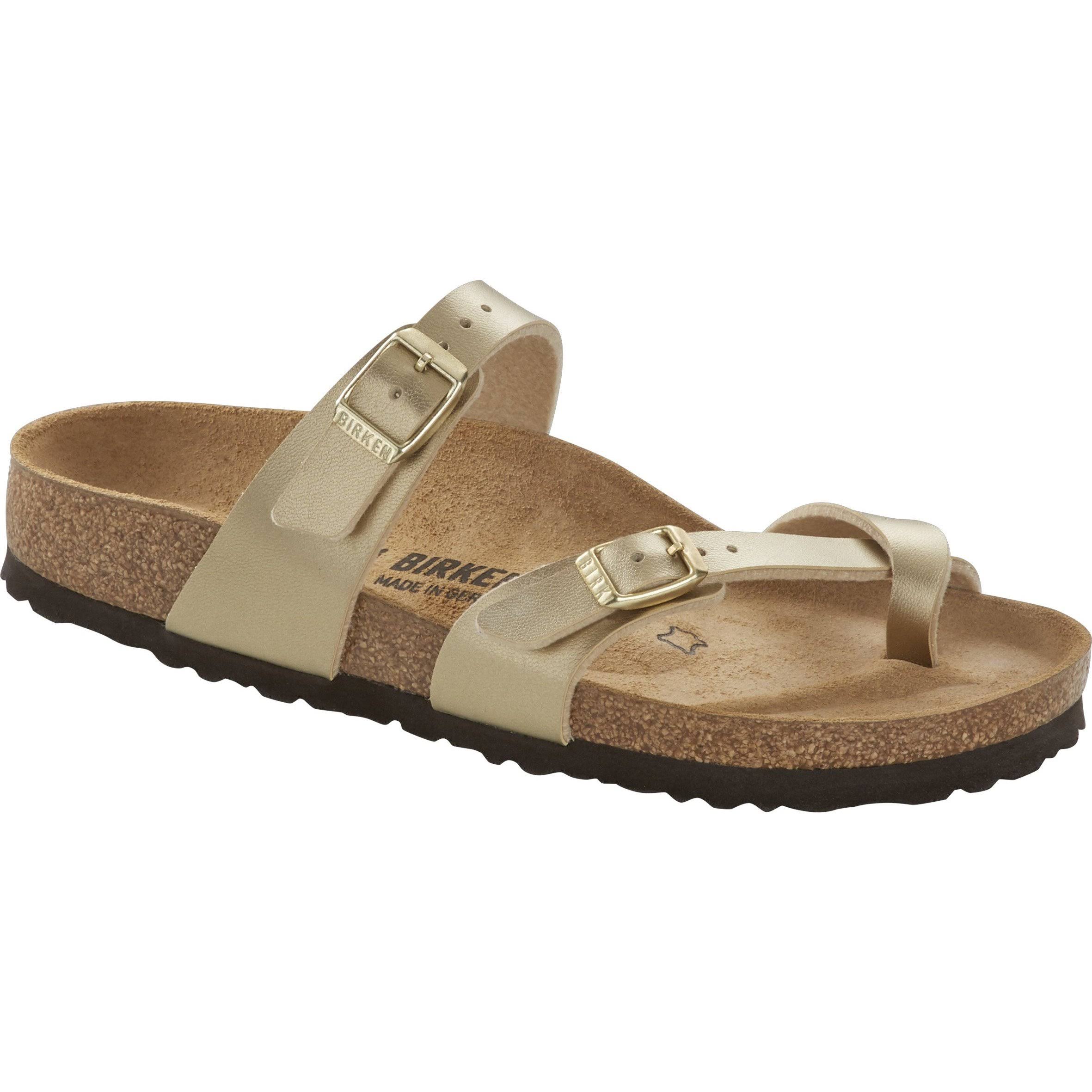 Birkenstock Women's Mayari (38 Gold Birko Flor)