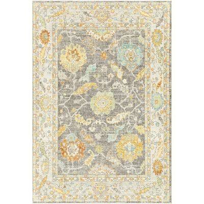 Vincent Oriental Gray/Yellow Indoor / Outdoor Area Rug Birch Lane Rug Size: Rectangle 8&10x22 x 12&