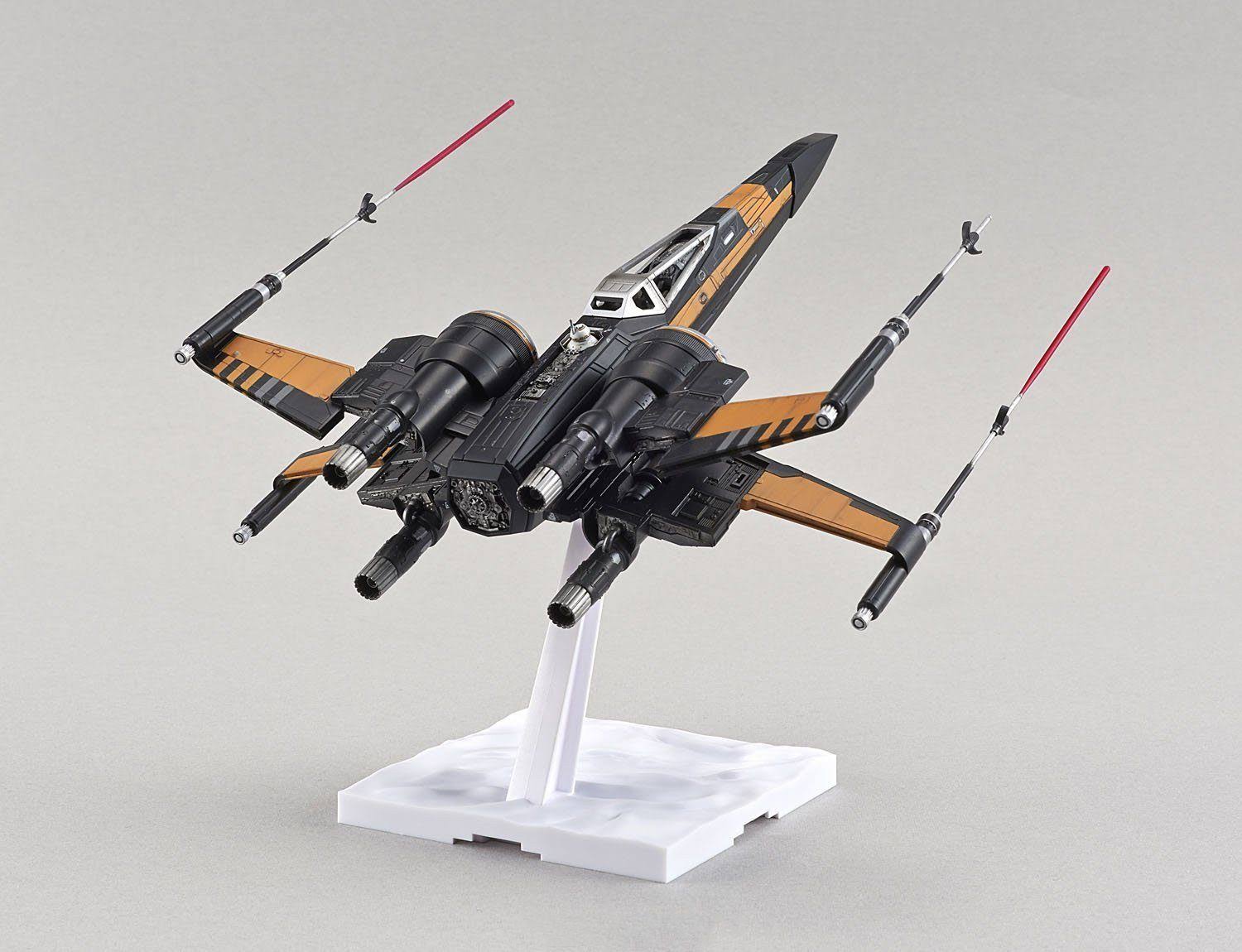 Star Wars Poe&s X-Wing Fighter 1/72 Scale Model Kit