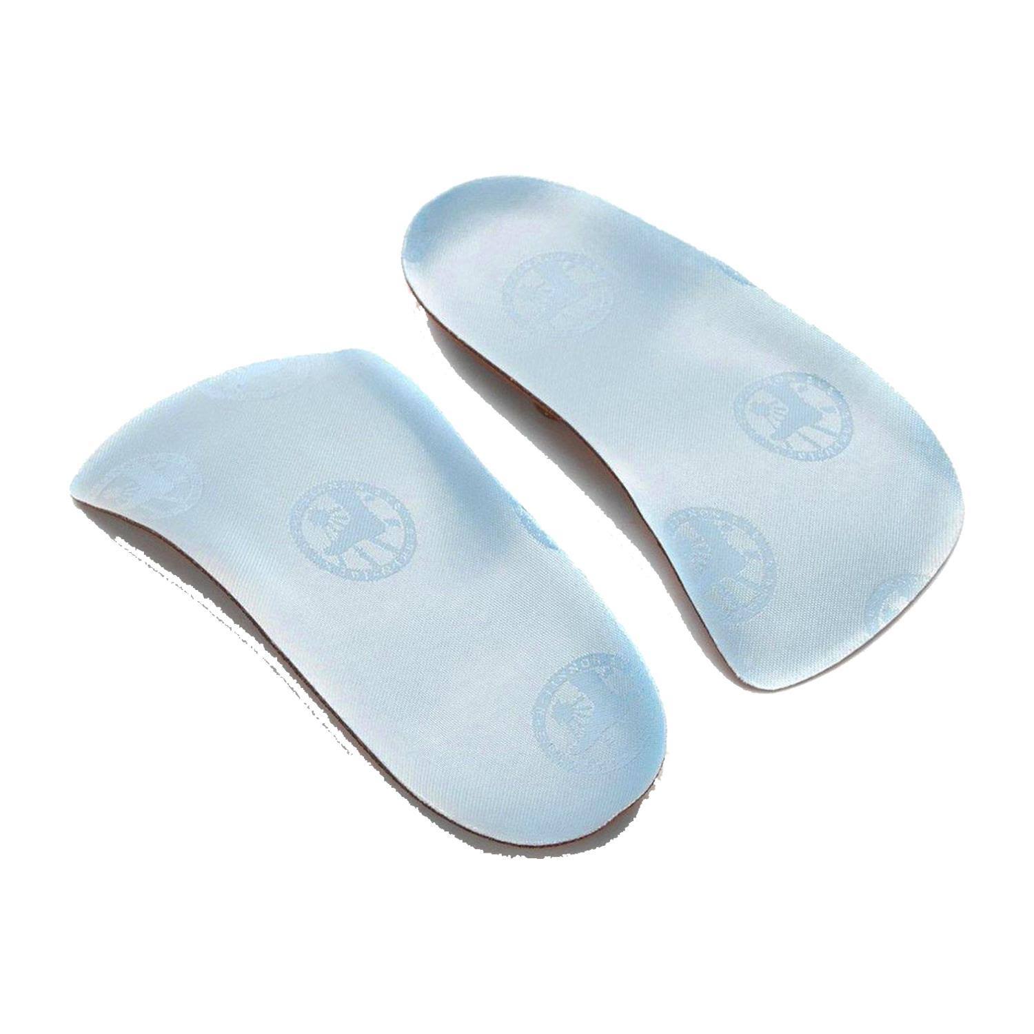 Birkenstock Arch Support Heeled Footbed - 37 Wide - Blue