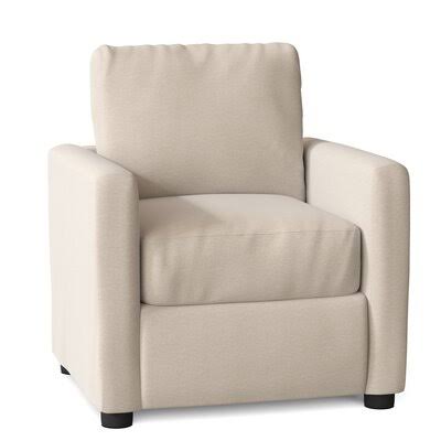 Cambridgeshire 32x22 Wide Armchair Birch Lane Body Fabric: Bihar Natural