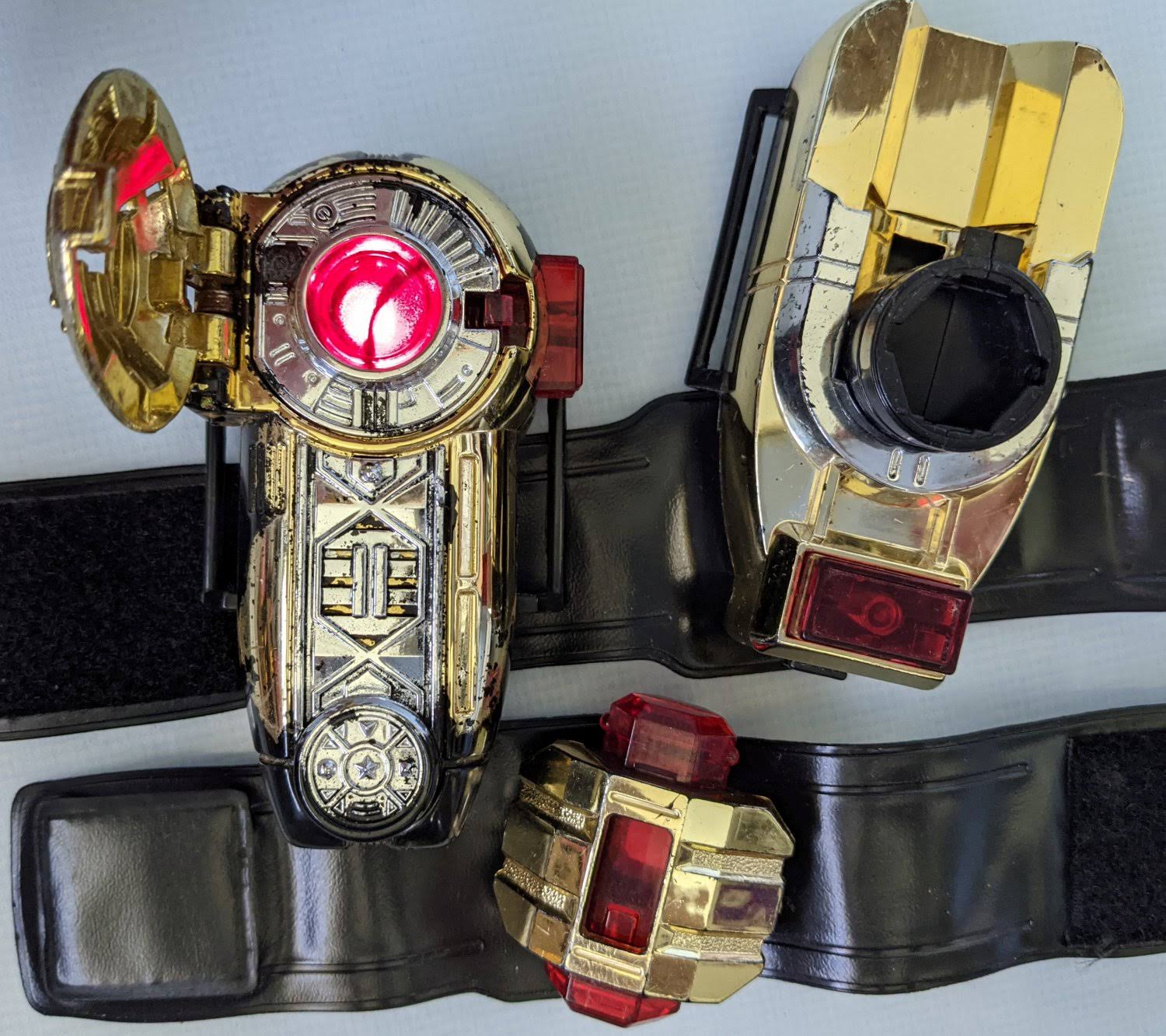 Power Rangers Zeo Gold Zeonizer Morpher Communicator Works! Bandai 19
