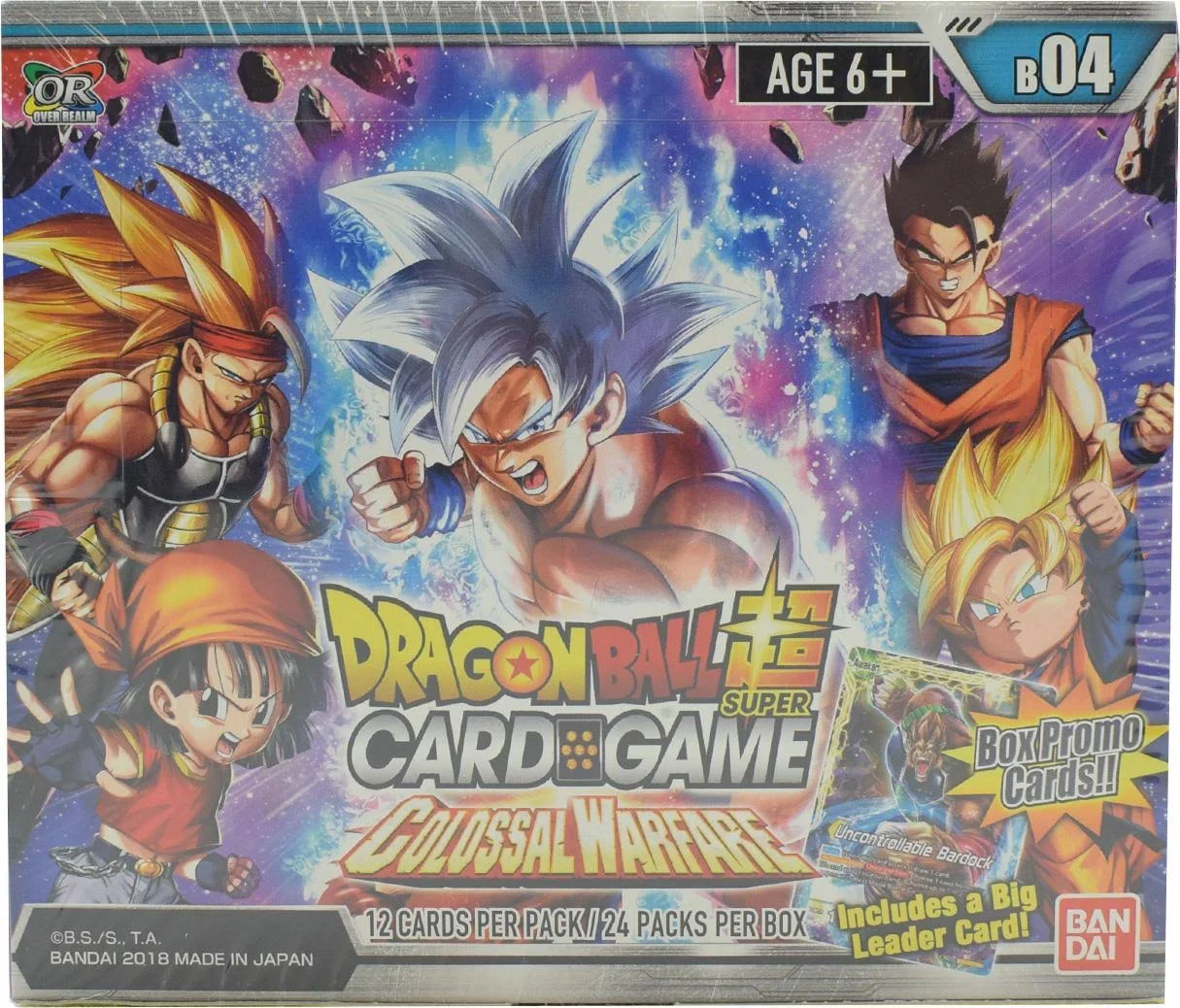 Dragon Ball Super Colossal Warfare Series 4 TCG Booster Display Box
