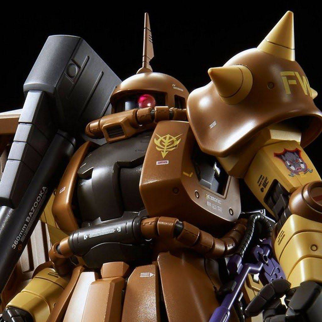mg 1/100 MS-06R-1A Masaya Nakagawa&s Zaku II P-bandai