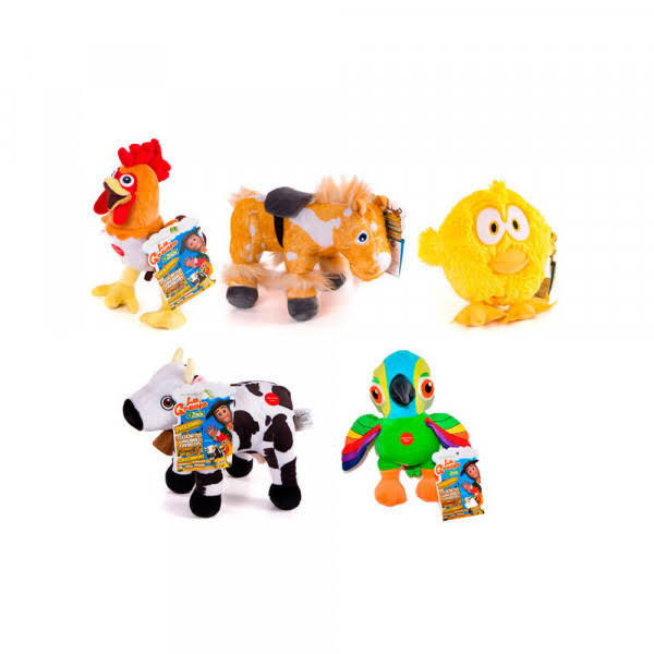 The Zenon Farm Assorted Plush Toy Animals - Bandai