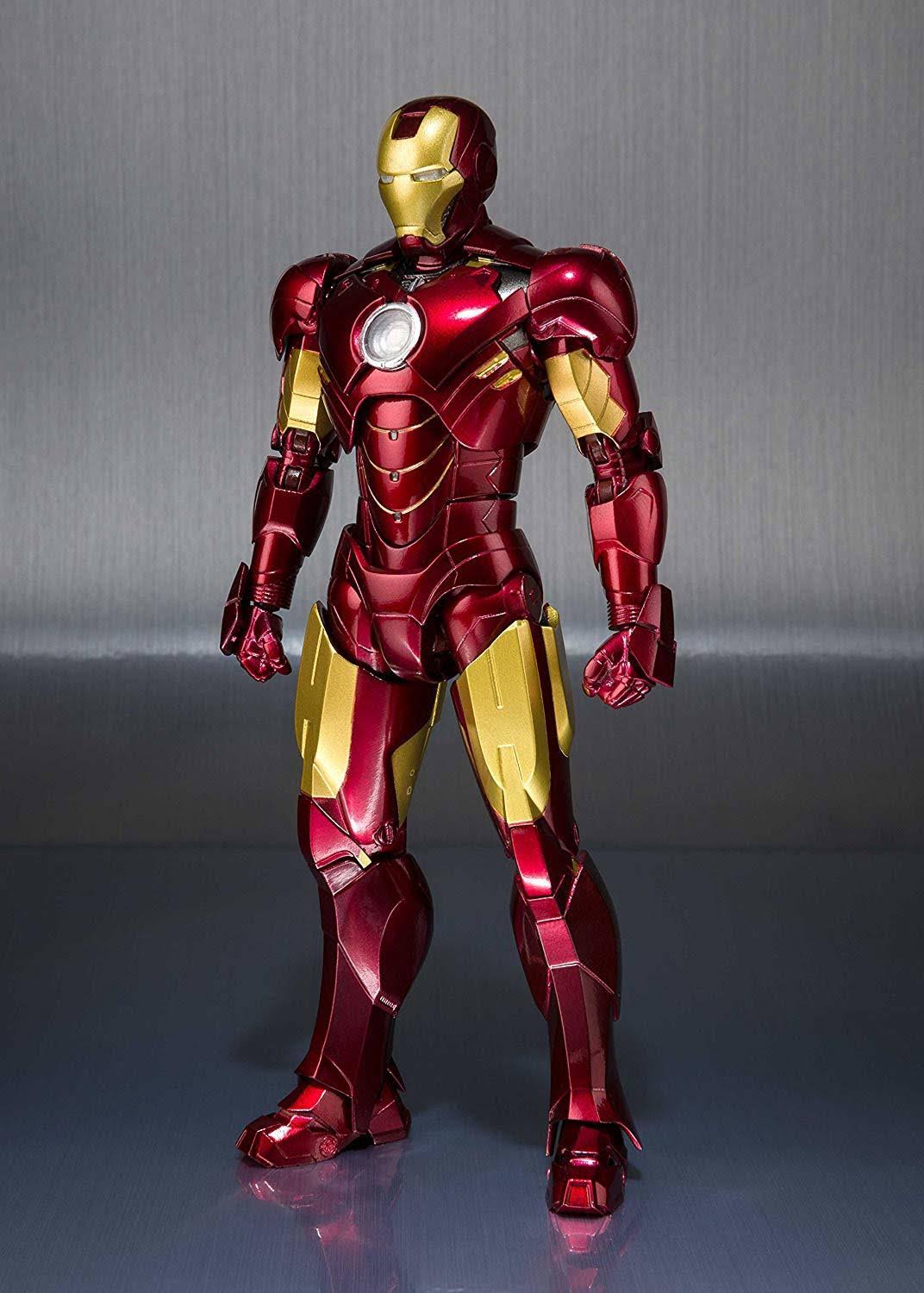 S.H. Figuarts Iron Man Mark IV 4 Hall of Armor Set Action Figure