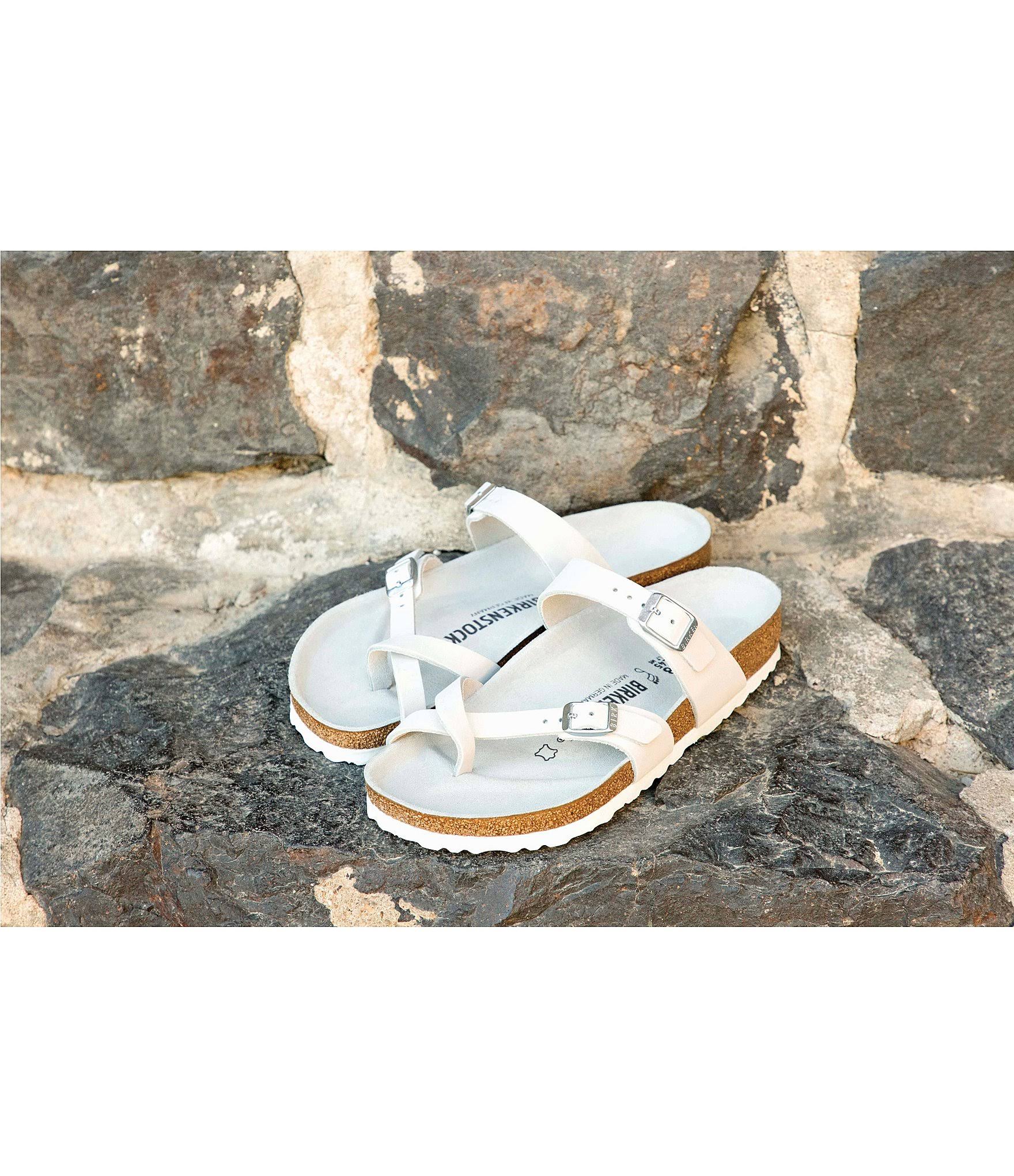 Birkenstock Women's Mayari (38 White Nubuck)