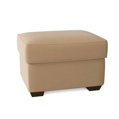 Birch Lane Swifton 29x22 Rectangle Standard Ottoman Body Fabric: Classic Khaki