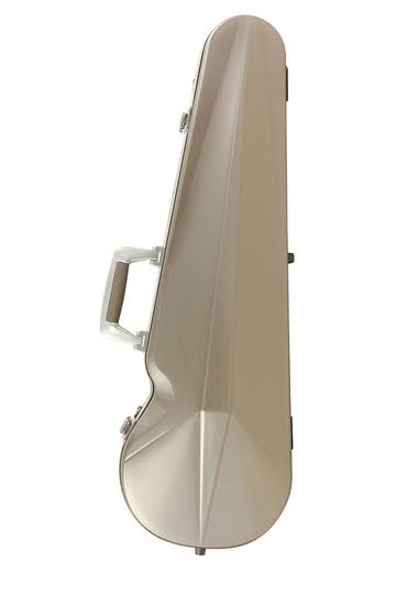 BAM OP2002XL Supreme L&opera Hightech Polycarbonate Contoured Violin Case champagne-Black