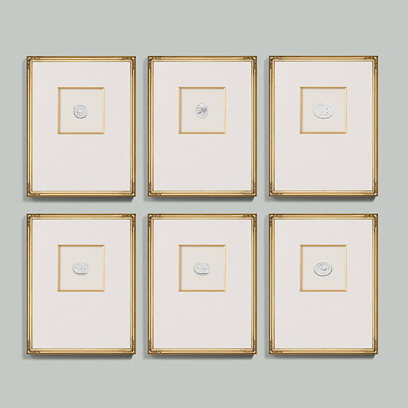 Intaglio in Gold Art 18x22 x 14x22 - Ballard Designs