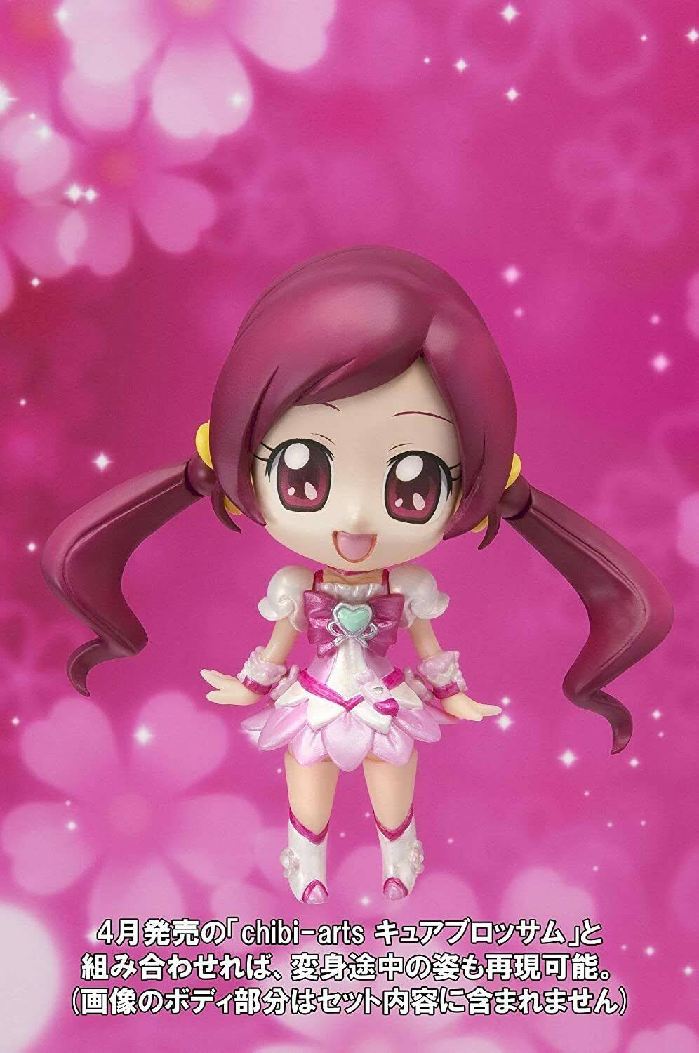 chibi-arts HEARTCATCH Precure Tsubomi Hanasaki Action Figure Bandai from Japan