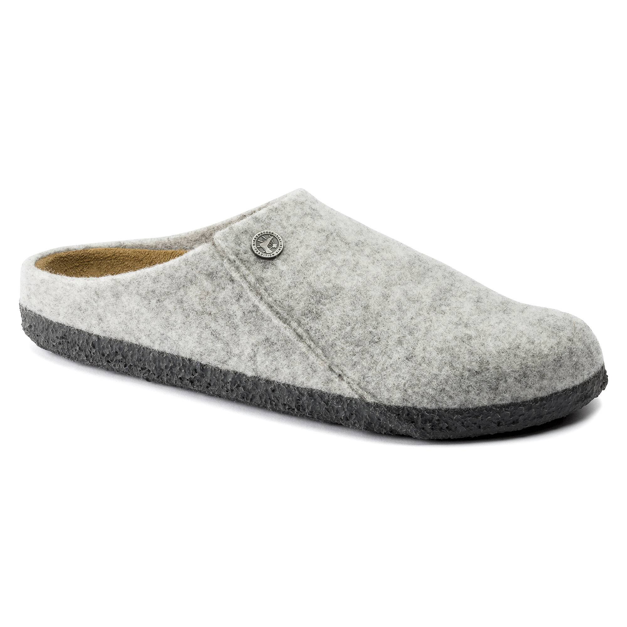Birkenstock Zermatt Standard Narrow Women's Slippers - Light Grey