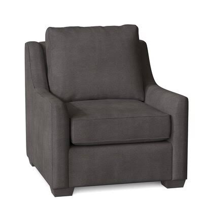 Birch Lane Godwin 33x22 Wide Armchair Body Fabric: Capri Dove