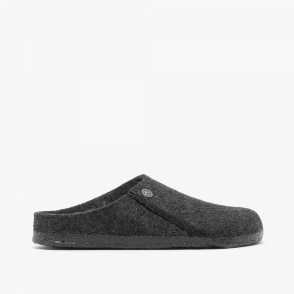Birkenstock Zermatt Wool Felt Anthracite Shearling Clogs