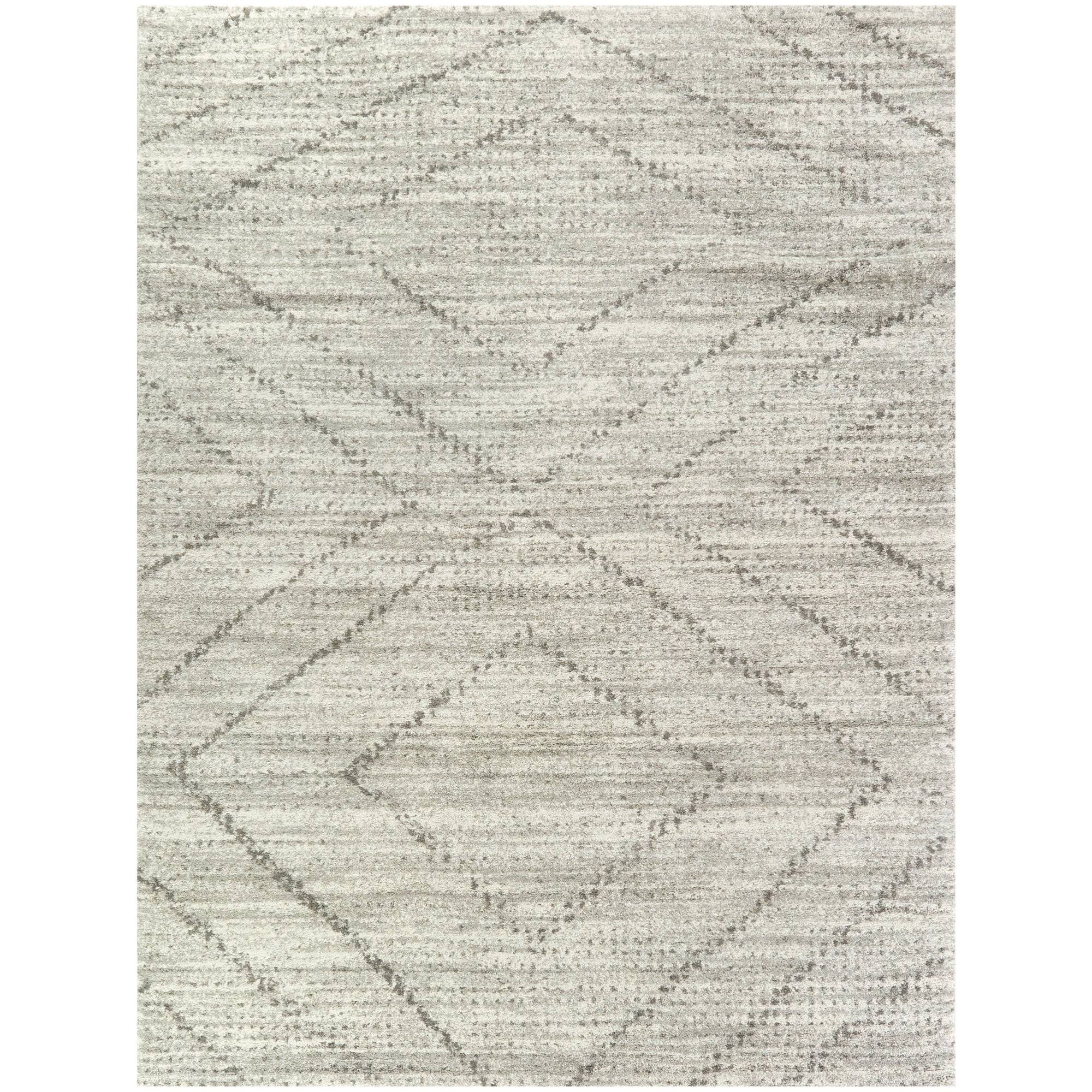 BALTA Sienna Grey 9 ft. x 12 ft. Geometric Area Rug