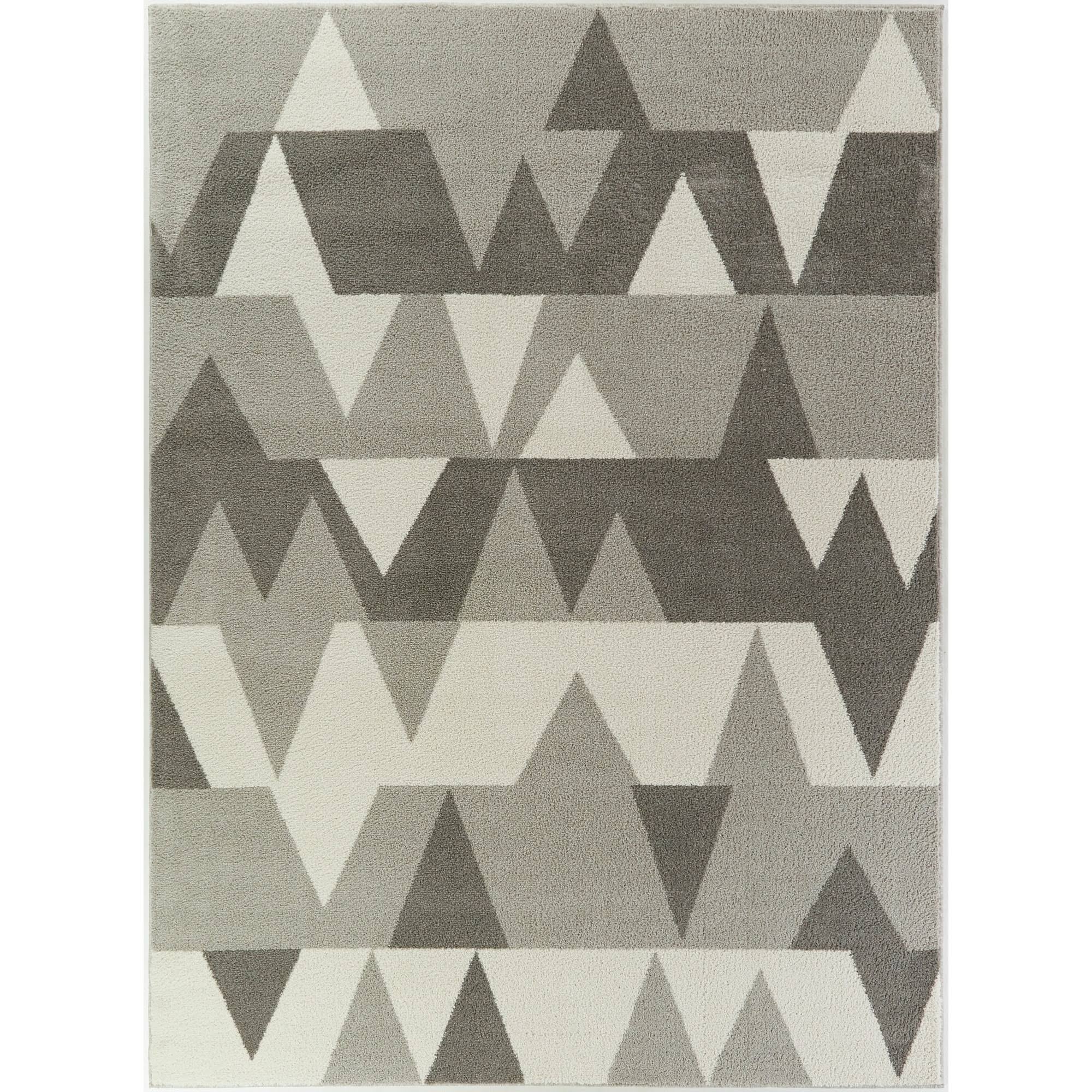 BALTA Modern Geometric Grey 8 ft. x 10 ft. Abstract Area Rug