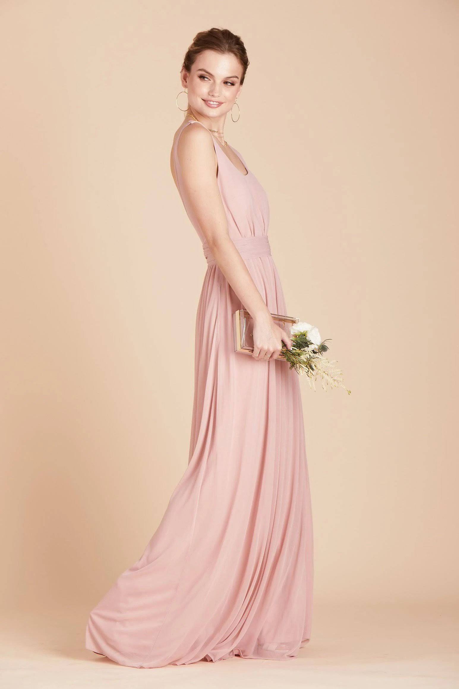 Birdy Grey Jan Bridesmaid Dress in Rose Quartz L / Rose Quartz