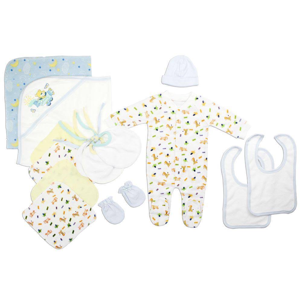 Bambini Newborn Baby Boys 14 PC Layette Baby Shower Gift Set