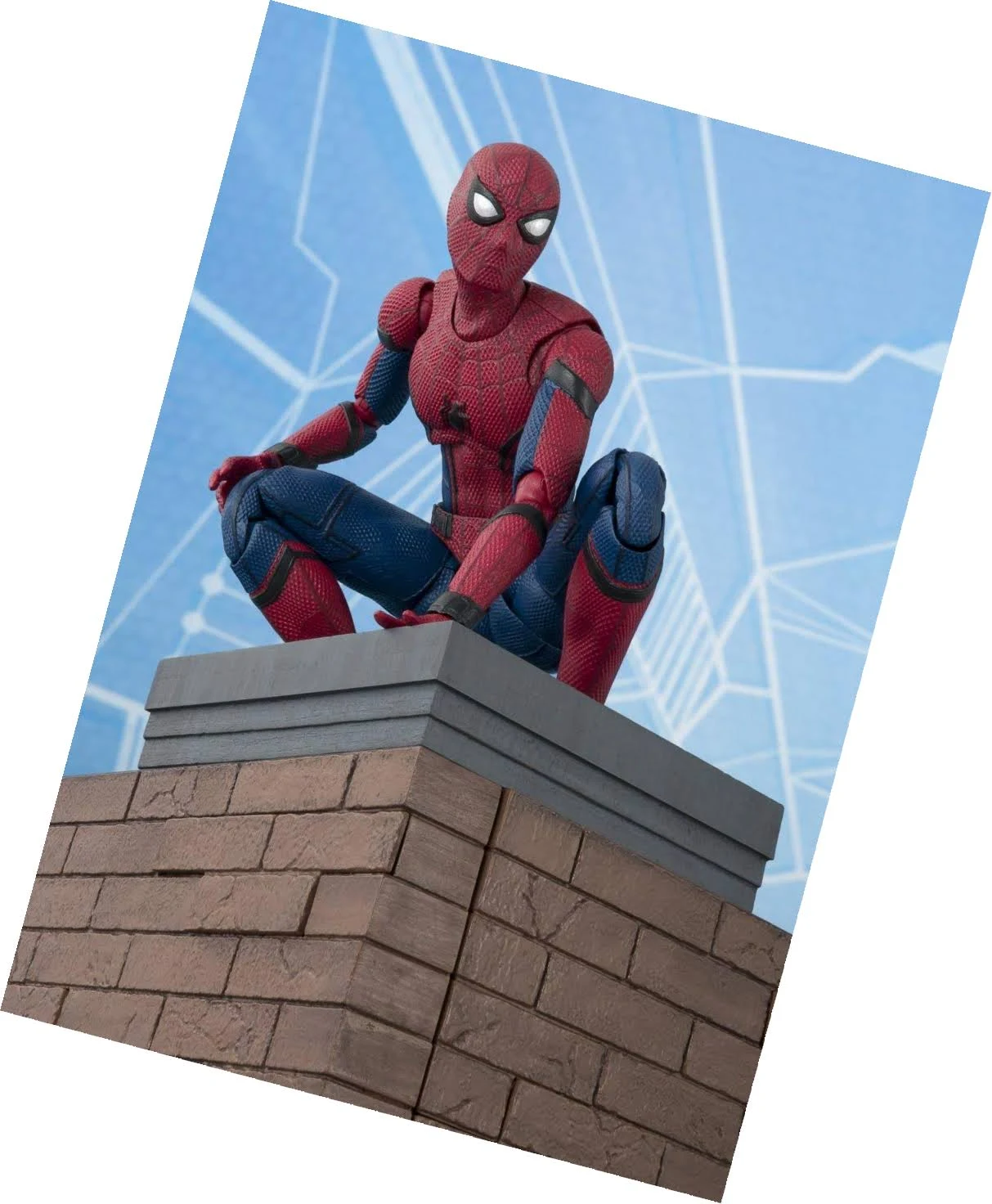 Spider Man Homecoming & Tamashii Option ACT Wall Bandai S.H.Figuarts