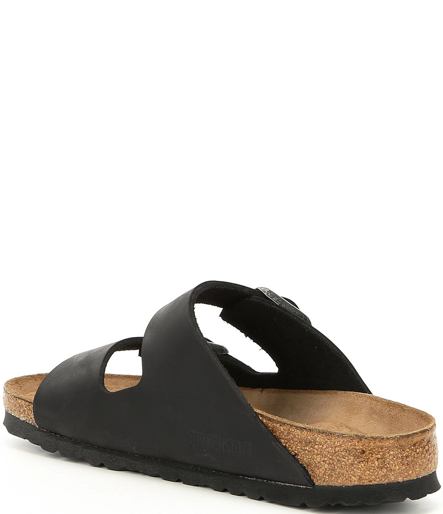 Birkenstock Arizona Soft Footbed (39 Narrow Habana Oiled Leather)