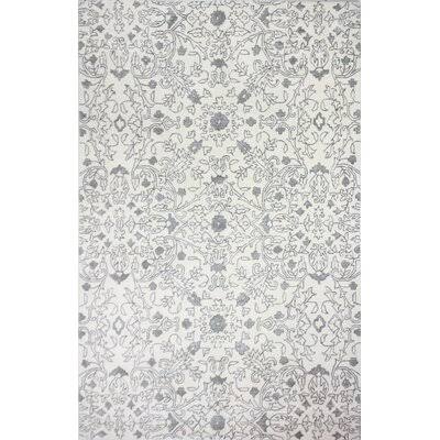 Kinman Hand-Tufted Ivory Area Rug Rug Size: Rectangle 8&6x22 x 11&6x22