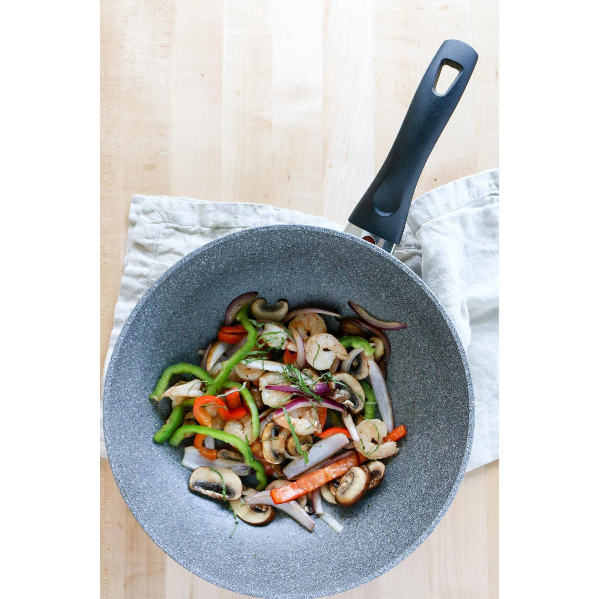 Ballarini Parma 11x22 Aluminum Nonstick Stir Fry Pan
