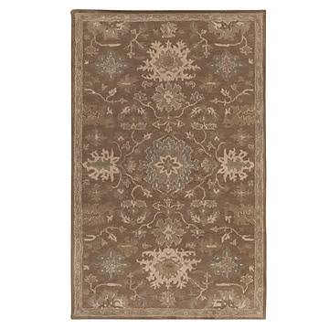 Charlton Home Whittaker Brown Area Rug; Rectangle 6& x 9&