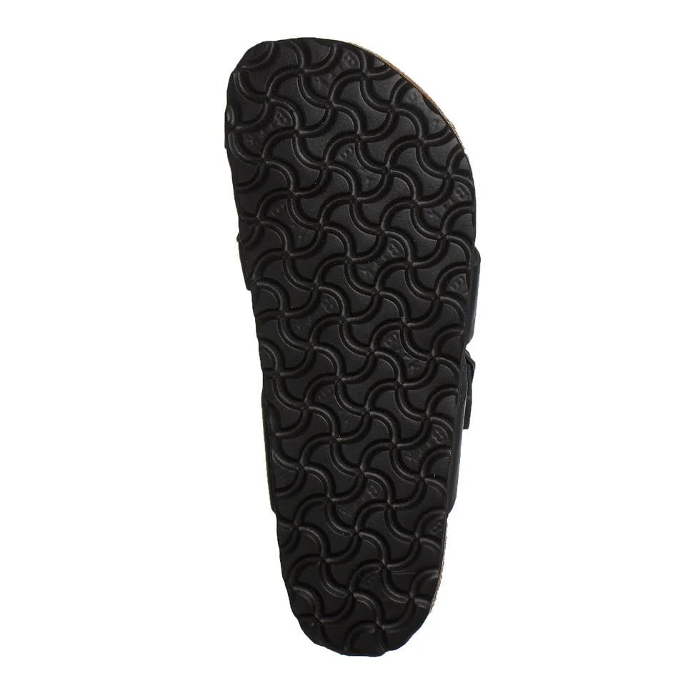 Birkenstock Mayari Oiled Leather Black Thong Sandals