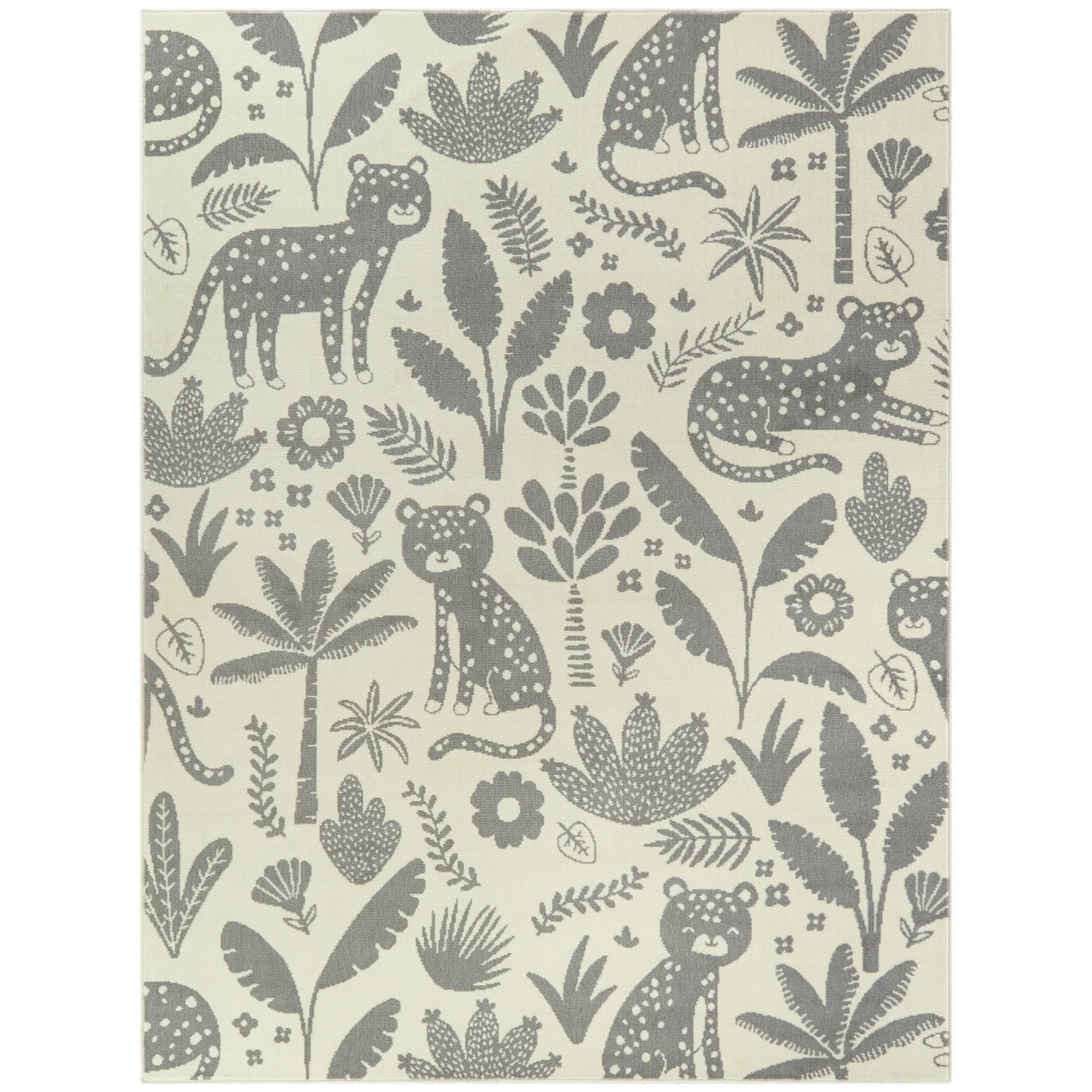 Balta Serengeti Multicolor 5 ft. x 7 ft. Kids Area Rug