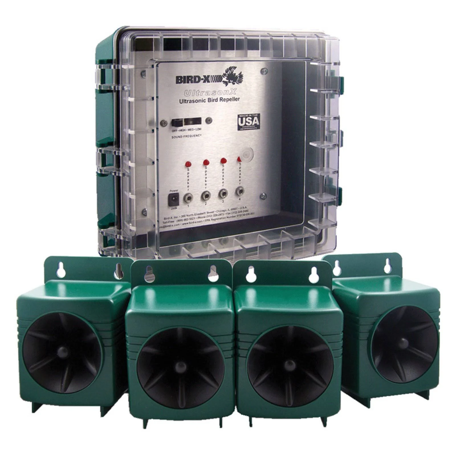 Bird-X USX Ultrason-X Ultrasonic Bird Repeller