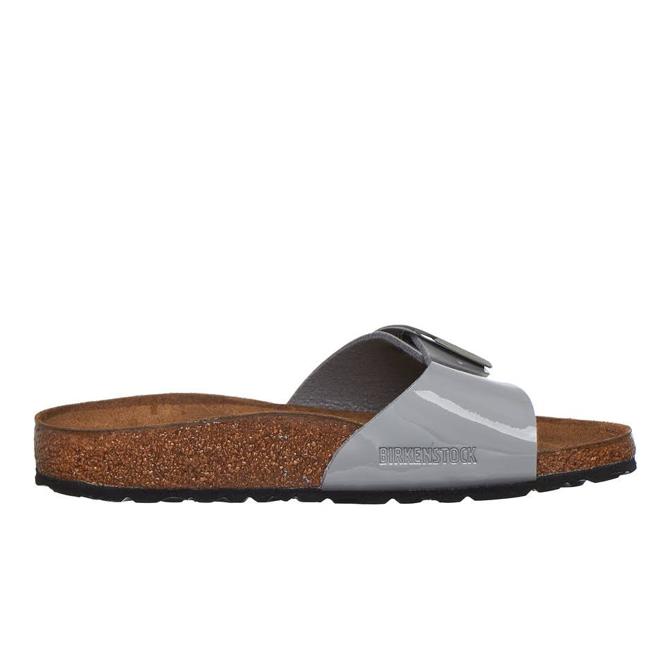 Birkenstock W Madrid Big Buckle - Patent Alloy - US 9 - Women