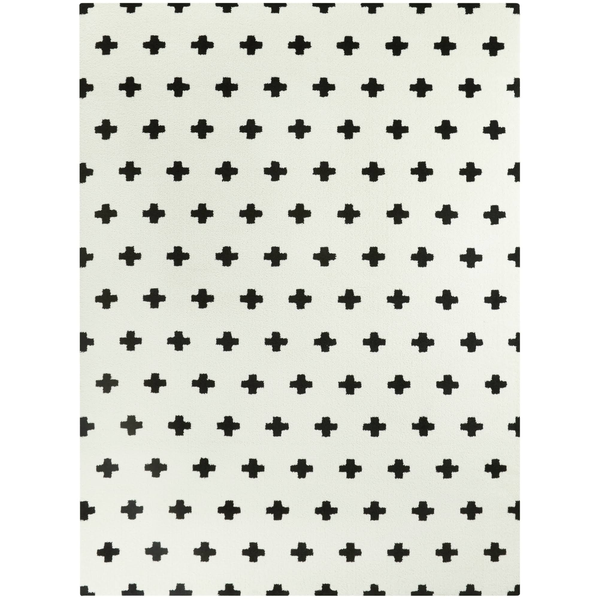 Balta Super Soft Plus Small Black 5 ft. x 7 ft. Area Rug