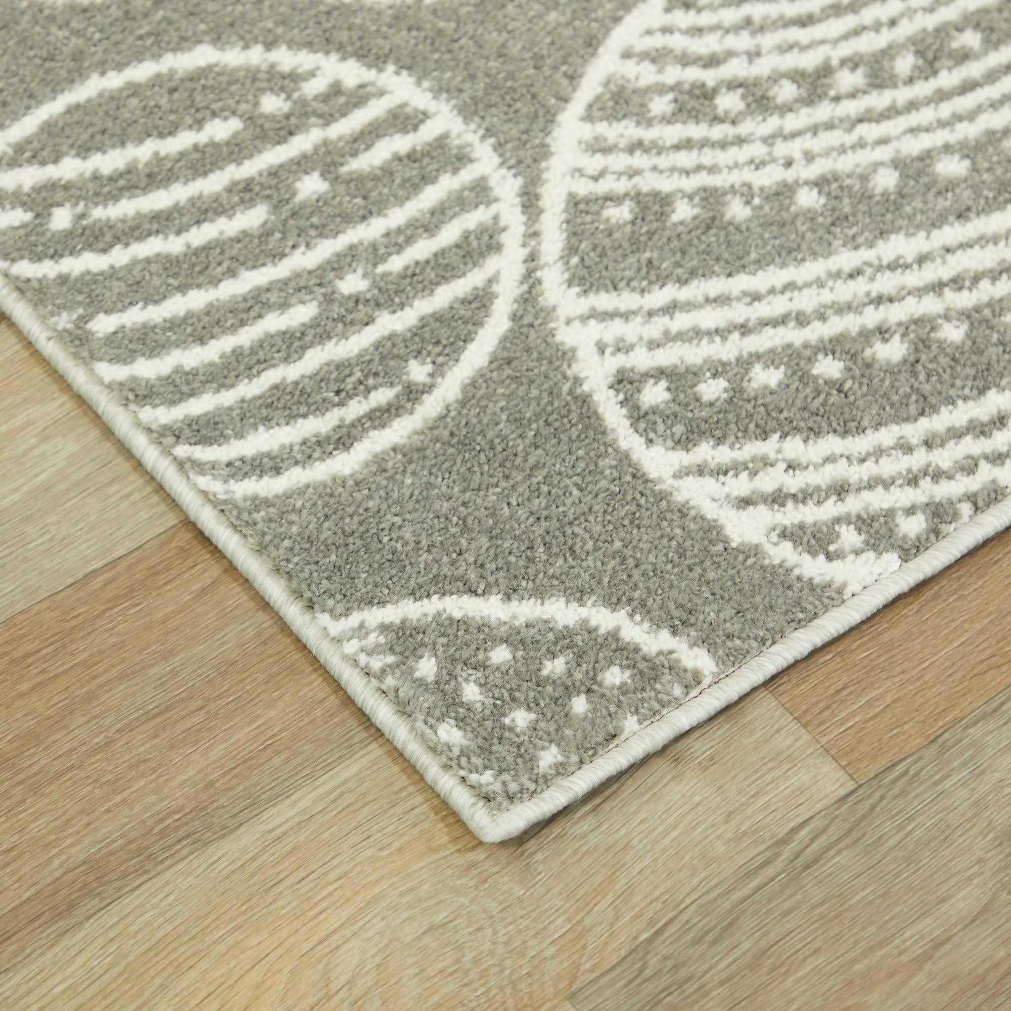 Taylor & Olive Planets Rug for Kids Boys and Girls - 5&3x22 x 7& - Blue/White