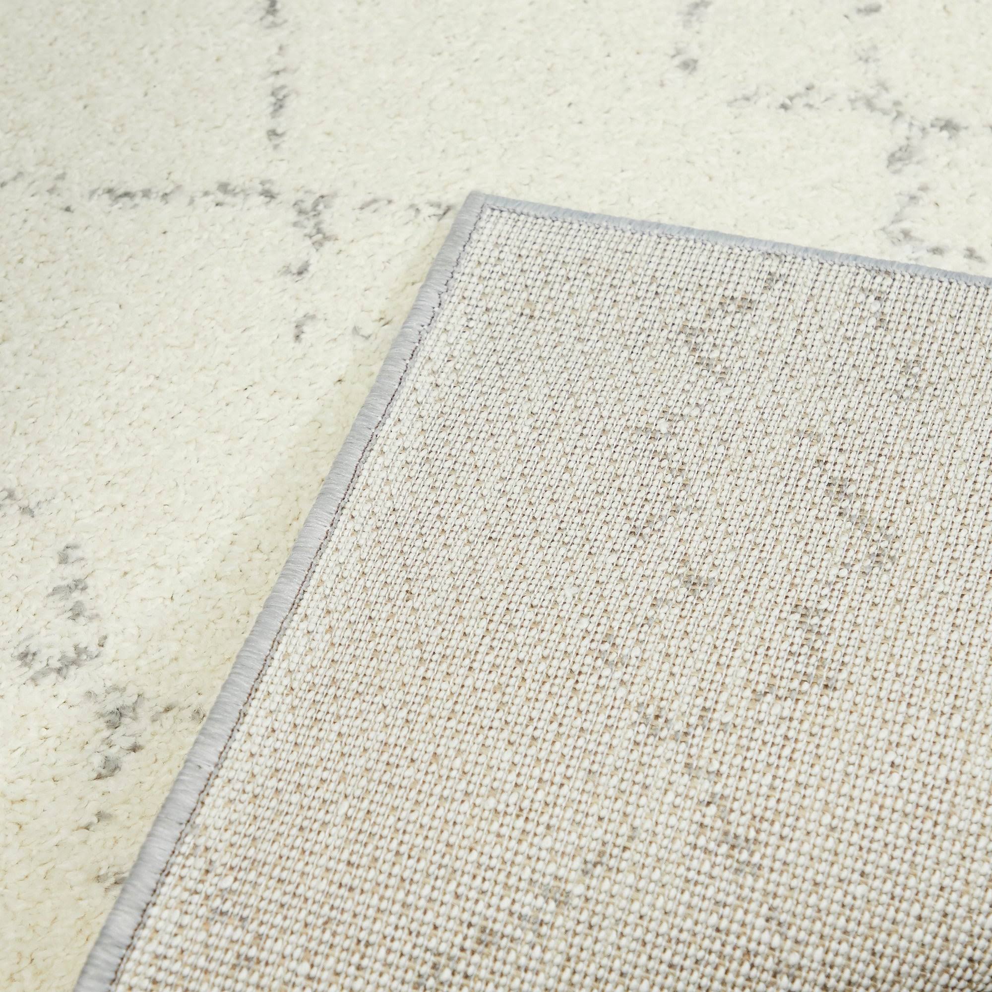 Reeves Moroccan Trellis Area Rug - 7&10x22 x 10& - Cream/Navy