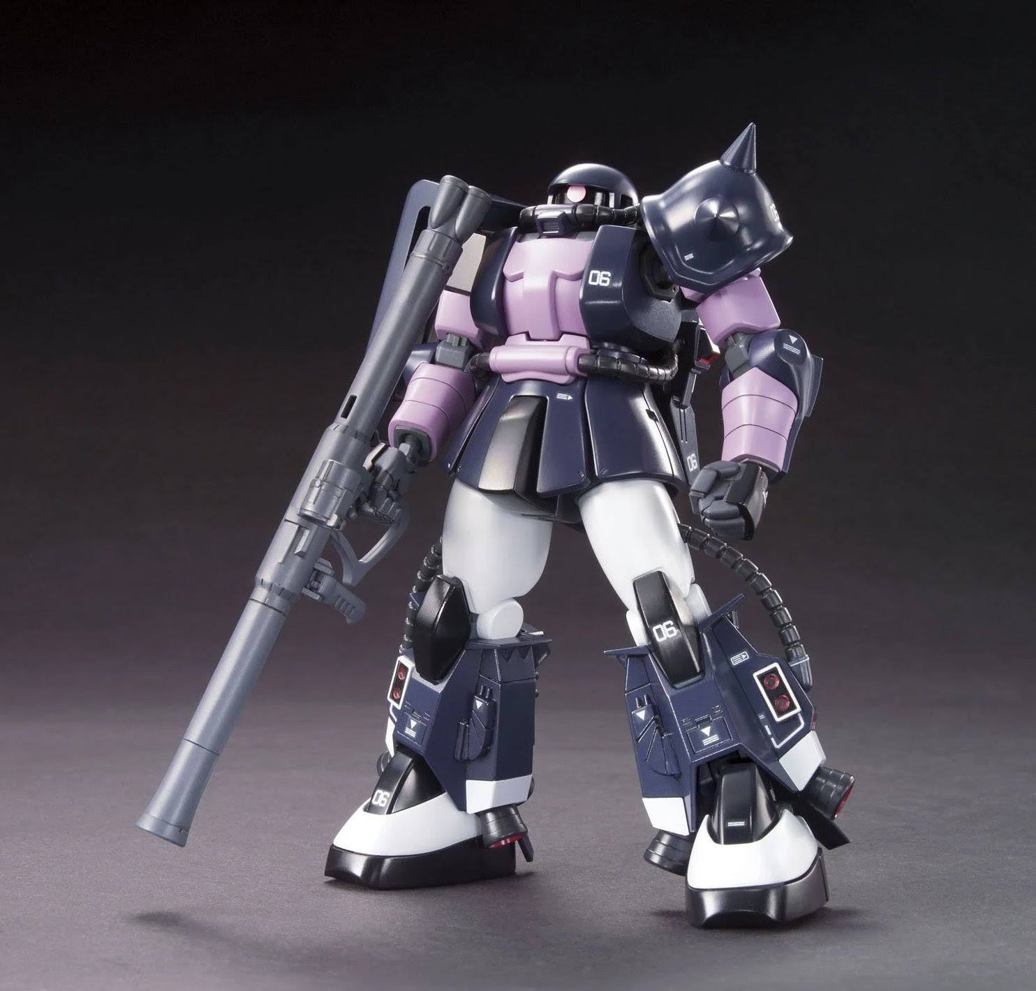 HGUC 1/144 #151 MS-06R-1A Zaku II Black Tri-Stars
