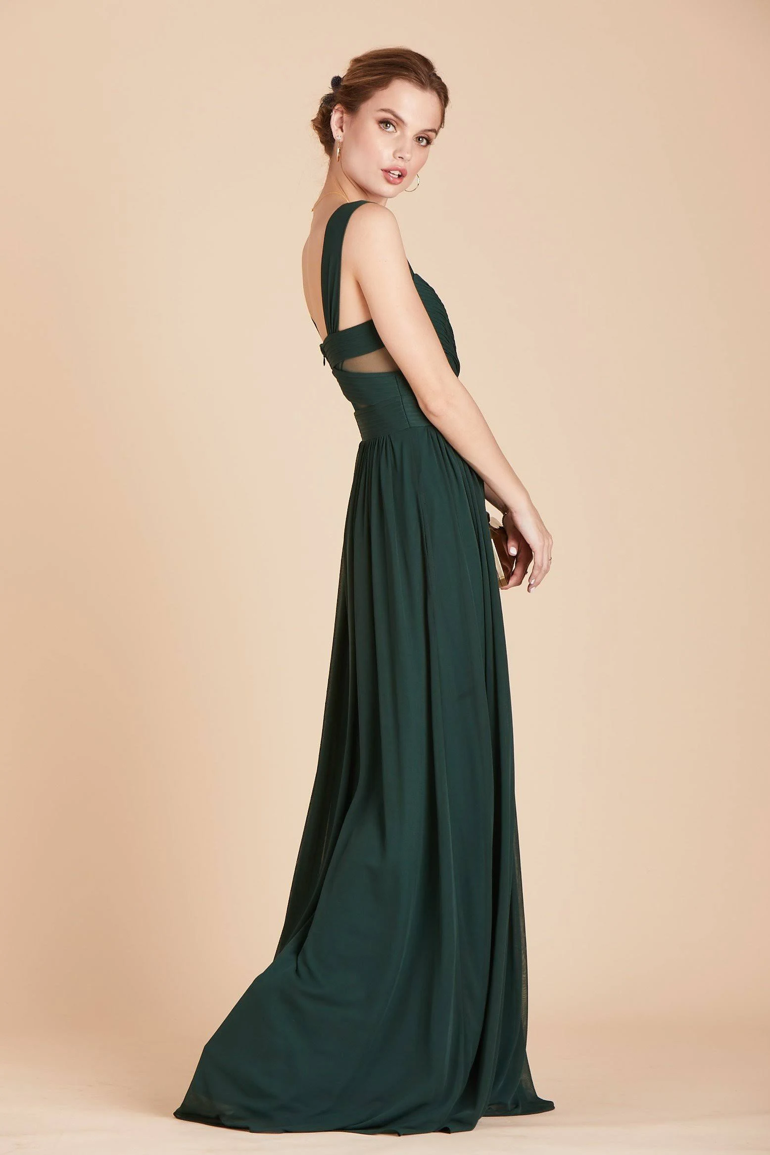 Birdy Grey Elsye Bridesmaid Dress in Emerald Xs / Emerald