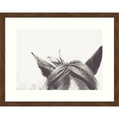 Listen by EMI and Mark Franzen - Picture Frame Photograph Print on Paper Birch Lane Frame Color: Brown, Size: 15x22 H x 19x22 W